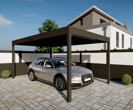 Carport in Rottweil mit Montage